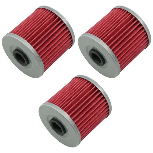 3 Pack Oil Filter for Kawasaki KZ250 KZ-250 KZ 250 1980 1981 1982 1983