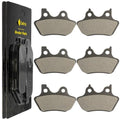 Front Rear Brake Pads for Harley Davidson FlHXi 1584 Street Glide 2006 2007