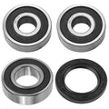 Rear Wheel Ball Bearings Seals Kit for Kawasaki EN450 454 Ltd 1990