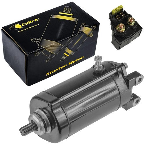 Starter & Relay Solenoid for Kawasaki 650Cc KLX650 1993 1994 1995 1996