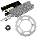 Drive Chain & Sprockets Kit for Kawasaki KX125 1992 1993