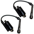 Set of 2 Ignition Coils for Kawasaki EN500C Vulcan 500 Ltd 1996-2009