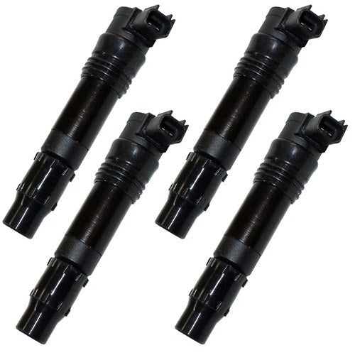 Set of 4 Ignition Coils for Kawasaki ZX1000 Ninja ZX-10R ZX10R 2004-2010