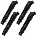 Set of 4 Ignition Coils for Kawasaki ZX1000 Ninja ZX-10R ZX10R 2004-2010