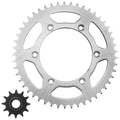 Front & Rear Sprocket Kit for Suzuki RM125 1985 1992-1996 2000-2004