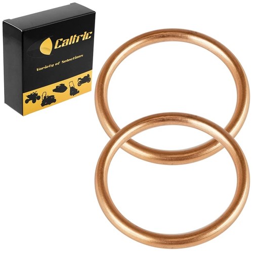 2 Exhaust Pipe Gaskets for Honda Ft500 Ascot 500 1982 1983