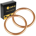2 Exhaust Pipe Gaskets for Honda CMX250C Rebel 250 1985 1986 1987 1996-09 2012