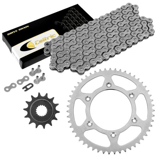 Drive Chain & Sprocket Kit for Honda CR250R 1988-1989 / CR500R 1988-1991