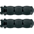 Avon Air Cushion Grips 1" for Metric Cruisers (Anodized Black)