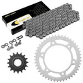 Drive Chain And Front Rear Sprockets Kit For Honda CBR600F4I 2001 2002 2003-2006