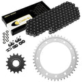 Black O-Ring Drive Chain & Sprockets Kit for Honda VFR750F Interceptor 1990-97