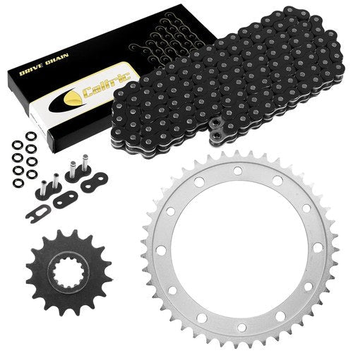 Black O-Ring Drive Chain & Sprockets Kit for Honda VFR750F Interceptor 1990-97