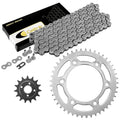 Caltric Drive Chain and Sprockets Kit for Honda XR650L 1993-2009 2012-2023