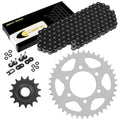 Black O-Ring Drive Chain & Sprocket Kit for Kawasaki ZX1000 Ninja ZX-10R 06 07