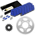 Blue O-Ring Drive Chain & Sprocket Kit for Suzuki GSX650F GSX650Fa Katana 08-16