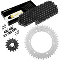 Black O-Ring Drive Chain & Sprockets Kit for Suzuki DR650SE 1996-2017