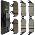Front Rear Brake Pads for Suzuki AN650 AN650A AN650Z Burgman 650 ABS 2003-2017