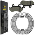Front Rear Brake Pad Shoe for Honda GB500 1991-1993/Gl500 81-1982/VF500C 84-1985