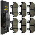 Front And Rear Brake Pads for Honda CBR600F Cbr 600F Hurricane 1987-1990