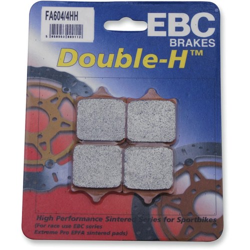 Ebc Double-H HH Sintered Superbike Brake Pads / One Pair (FA604/4HH)