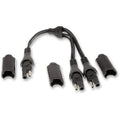 TecMate OptiMate Weatherproof Battery Y-splitter Cable Sae IN to 2 x Sae Out O15