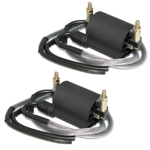 Front and Rear Ignition Coils for Kawasaki VN1500 Vulcan 1500 1996-2008