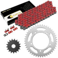 Red Drive Chain And Sprocket Kit for Suzuki GSX-R750 2006-2018