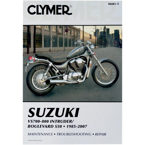 Clymer Physical Book for Suzuki VS700/VS750/VS800 Intruder, Boulevard S50 | M481