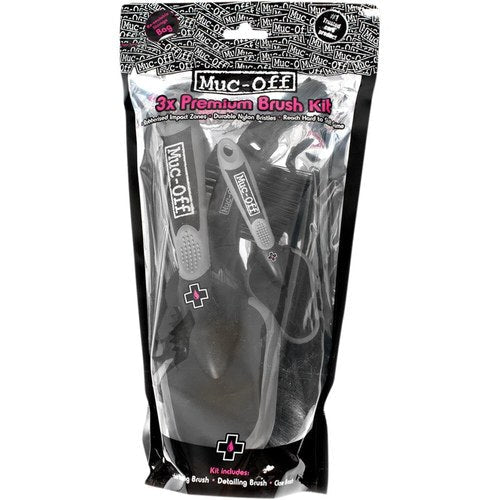 Muc-Off 3x Premium Brush Kit | 220US