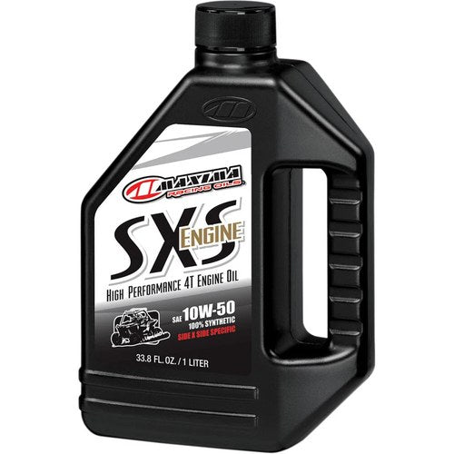 Maxima Racing Oil Sxs UTV Synthetic 4-Stroke Engine/Motor Oil | 10W-50 | 1 Liter