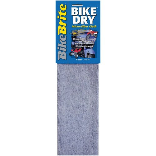 Bike Brite Bike Dry Micro Fiber Cloth | 14 x 14 Inches | MC59000