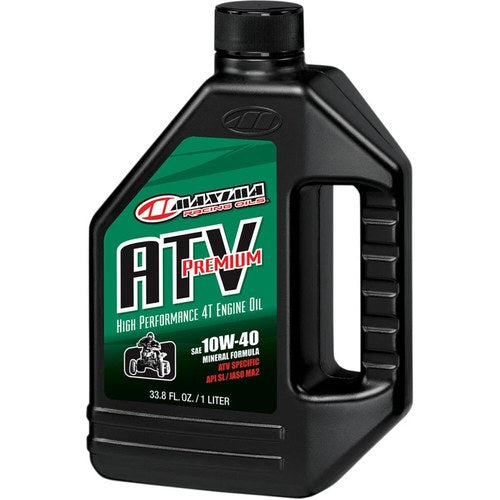 Maxima Racing Oil ATV Premium 4-Stroke Motor Oil | 10W-40 | 1 Liter | 33901