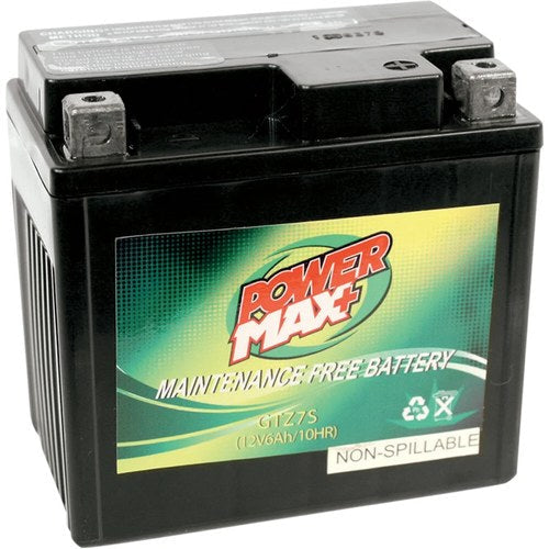 Power Max 12V Maintenance-Free Battery (Cross Ref YTZ7S) GTZ7S
