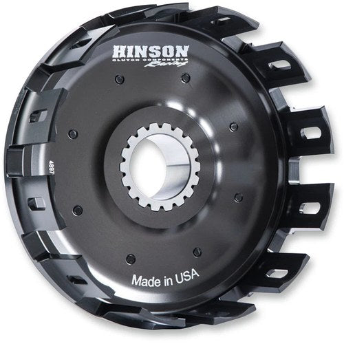 Hinson Racing Billetproof Aluminum Clutch Basket w/ Kickstarter gear (H240)