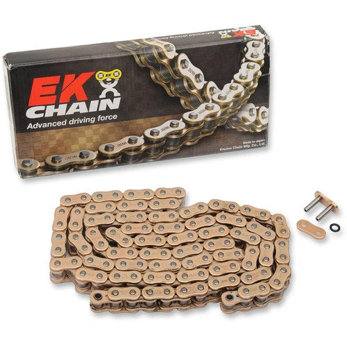 EK Chains 520 ZVX3 Series ZX-Ring Chain (Gold) 120 Links