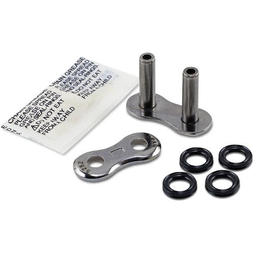 EK 3D 525 Z Super Sport Mlj QX2-Ring Rivet Connecting Link (Chrome/Nickle)
