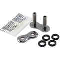 EK 3D 525 Z Super Sport Mlj QX2-Ring Rivet Connecting Link (Chrome/Nickle)