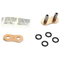 EK Chains 530 ZVX3 Series Mlj ZX-Ring Rivet Master Connecting Link (Chrome)