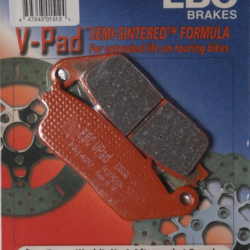 Ebc Semi-Sintered V Brake Pads / One Pair (FA142V)