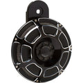 Arlen Ness - 70-204 - Horn Cover, Beveled - Black