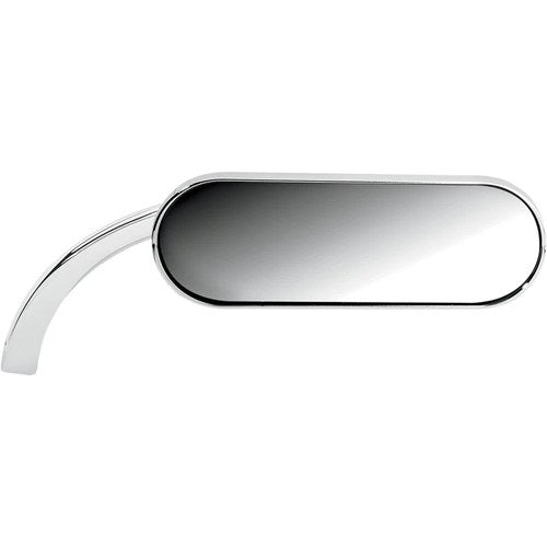 Arlen Ness - 13-407 - Micro Die-Cast Mini Oval Mirror, Right - Chrome