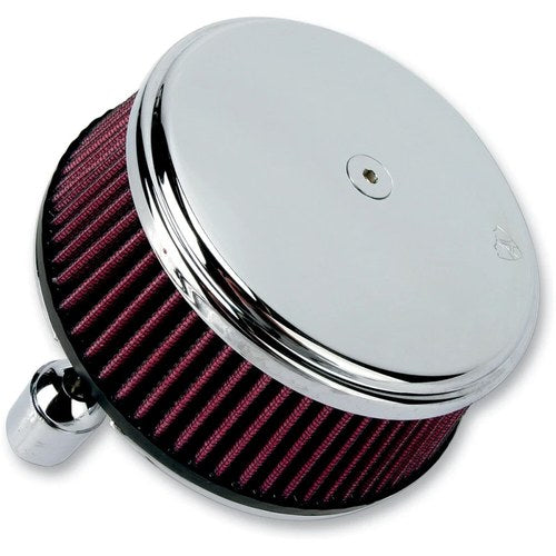 Arlen Ness - 18-324 - Billet Sucker Stage I Air Filter Kit with Steel Cover