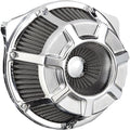 Arlen Ness - 18-934 - Inverted Series Air Cleaner Kit, Bevelled - Chrome