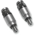 Works Connection Fork Bleeder Valves-Showa/KYB (Gray) 26-300