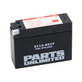 Parts Unlimited Factory-Activated Agm Maintenance-Free Battery FA YT4B-BS