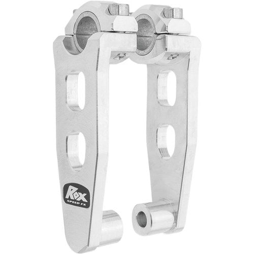Rox Speed FX - 5" Pivoting Risers for 7/8" OR 1-1/8" Handlebar (Natural) 1R-P5SE