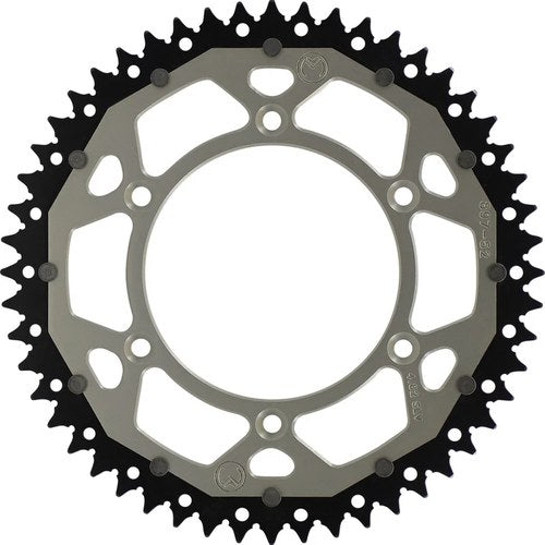 Moose Racing 52T Dual Rear Sprocket (Silver) 52-tooth | 1210-1527