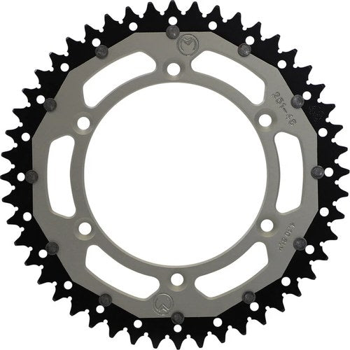Moose Racing 48T Dual Rear Sprocket (Silver) 48-tooth | 1210-1476
