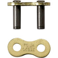 JT Chains 520 Hds Ultimate Competition Non-Sealed Rivet Connecting Link GOLD/BLK