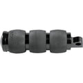 Avon Air Cushion Folding Foot Pegs for H-D Motorcycles (Anodized Black)